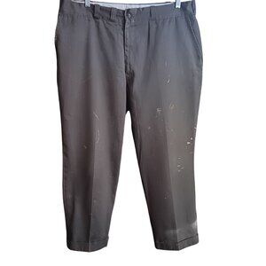 38x28 Vintage OG Big Mac Mechanic Pants Paint Splatter Distress 1970's JC Penney